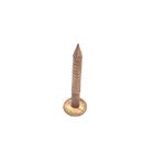 30 X 2.8MM Four Hollow Shank Copper Clout Nails For Roof And Slate