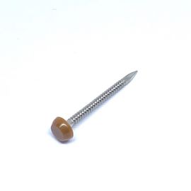 Ring Shank Polytop Nails annulaire/goupille le revêtement 40mm d'acier inoxydable