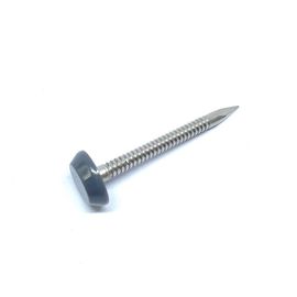 Clous principaux en plastique en nylon de profil bas de l'acier inoxydable 316 pour Roofline