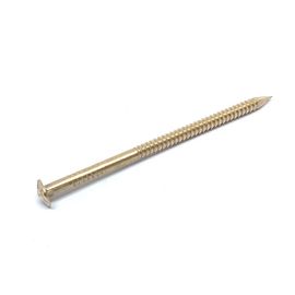 60MM x 3,15 clous en bronze de Rose Head Ring Shank Silicon pour le bâtiment de bateau