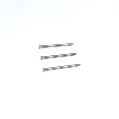 Jambe lisse 304 de tête plate 316 pointes d'acier inoxydable 1.6X25MM
